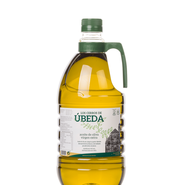 Aceite de Oliva Virgen Extra - SCA LA CARRERA - 2 litros PET. 8 unidades Caja