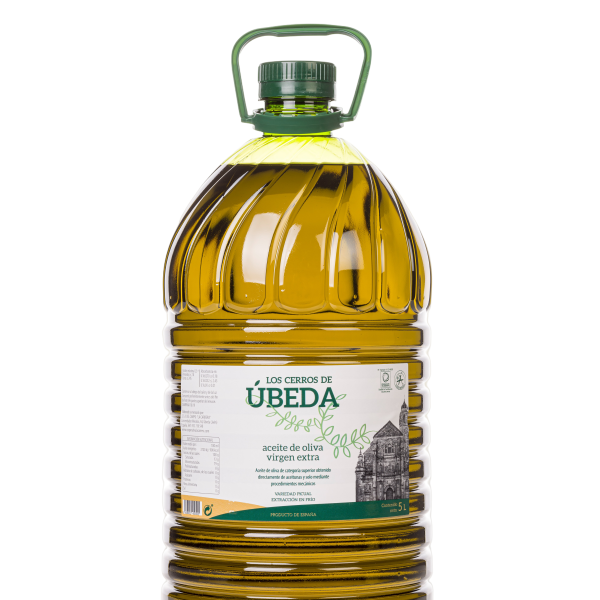 Aceite de Oliva Virgen Extra - SCA LA CARRERA - 5 litros PET. 3 unidades Caja